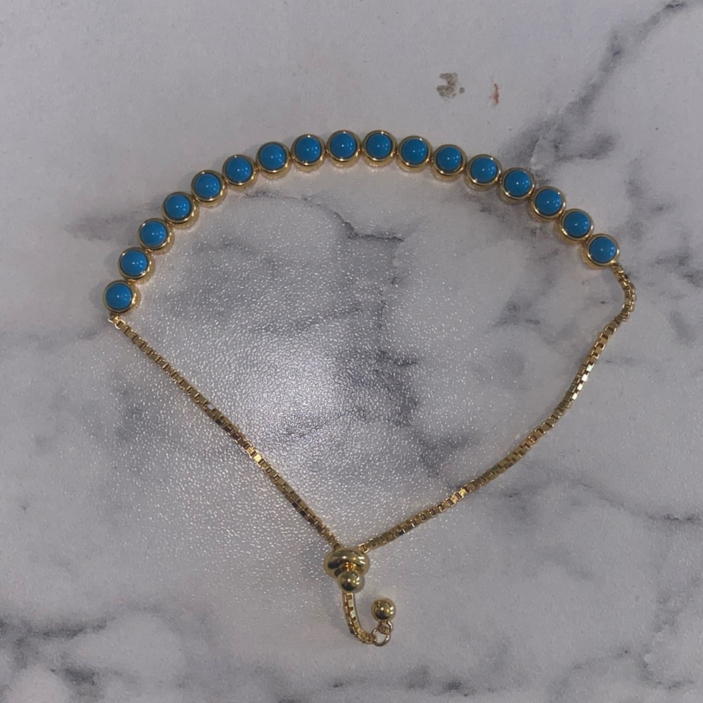 Turquoise Beaded Bracelet